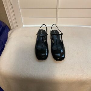 Marc Fisher Black Patent Leather Heels